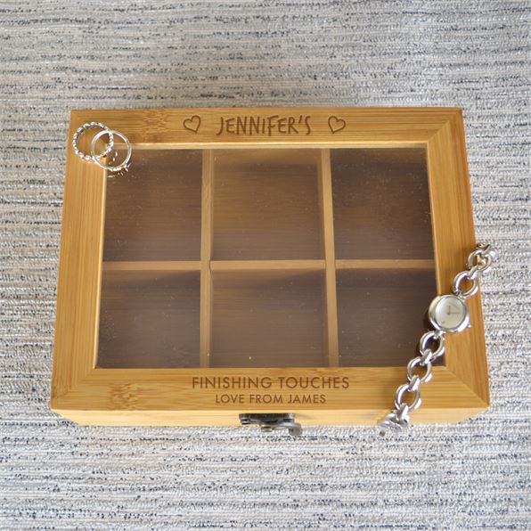 Wooden Jewellery Keepsake Box - Finishing Touches