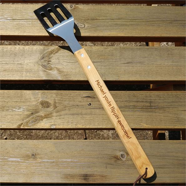 Personalised Wooden BBQ Spatula