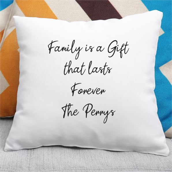 Personalised Message Cushion