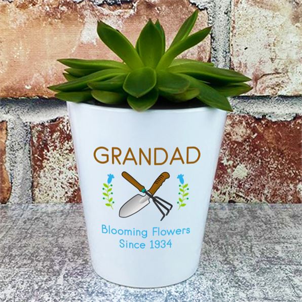 Personalised Grandad's Plant Pot