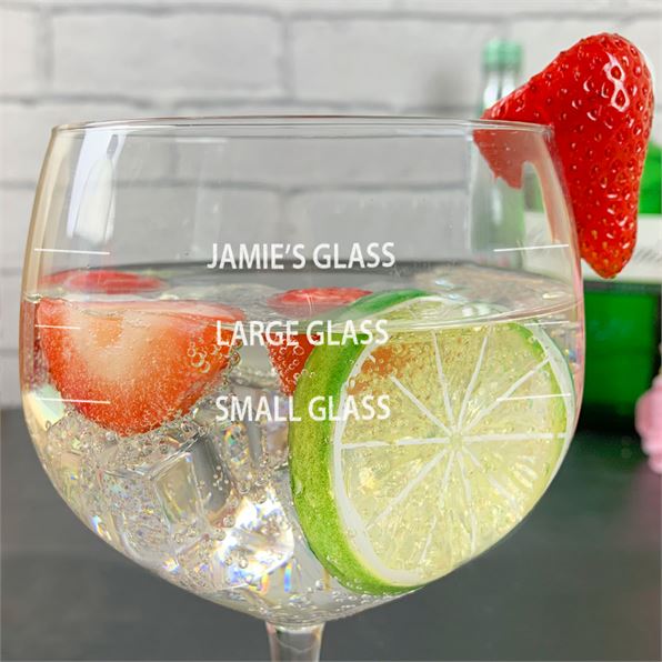 Large Measures Gin Glass