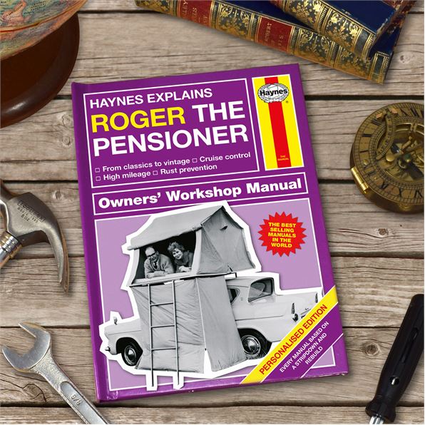 Personalised Haynes Explains Pensioners Manual