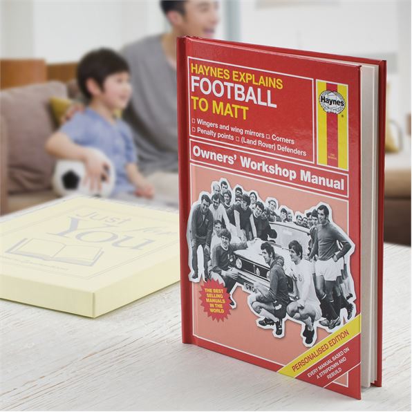 Personalised Haynes Explains Football Manual